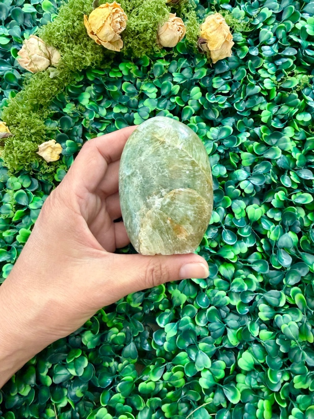 Green Fluorite Freeform from Madagascar